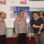 Wakapolda Kaltim Melaksanakan Pengecekan Venue dan Gladi Volly Kapolri Cup 2023 di BSCC Dome Balikpapan