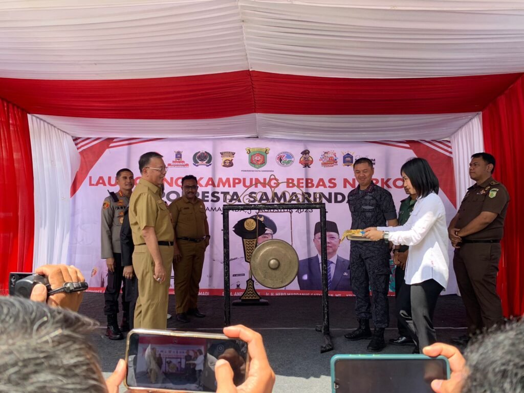 Sungai Dama Samarinda, Resmi Dijadikan Kampung Bebas Narkoba