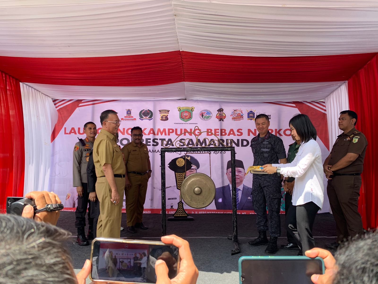 Sungai Dama Samarinda, Resmi Dijadikan Kampung Bebas Narkoba