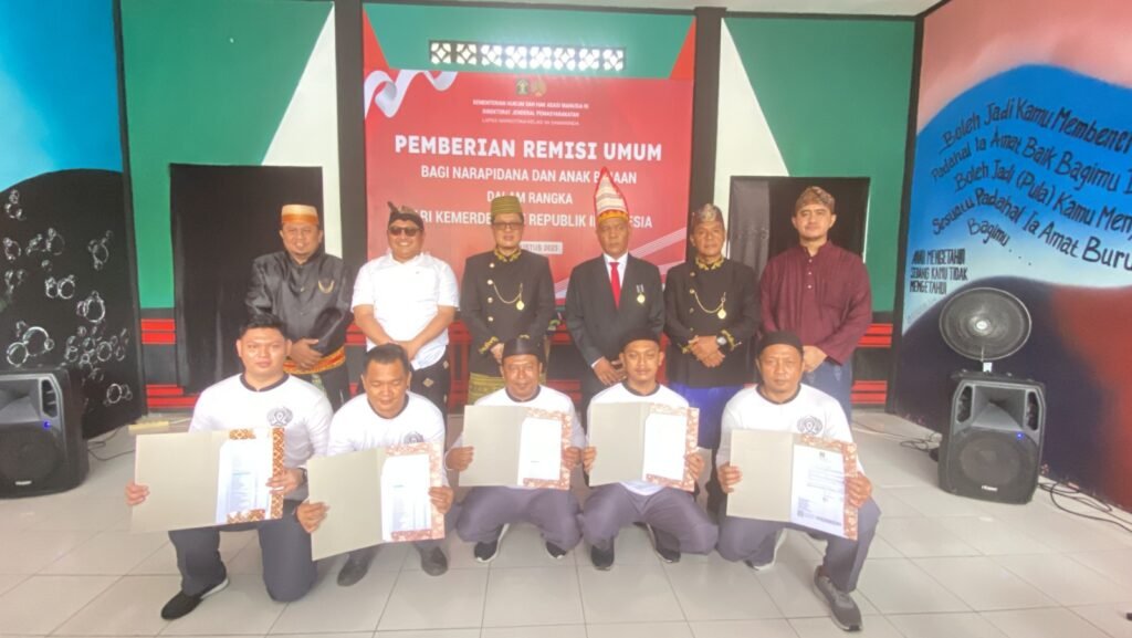 HUT 78 RI, 951 Warga Binaan Lapas Narkotika Terima Remisi