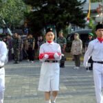 Upacara Bendera di Hotel Blue Sky Balikpapan untuk Merayakan Hari Kemerdekaan ke-78 RI