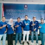 Perayaan HUT ke 25, PAN Kaltim Laksanakan Senam Sehat Bersama