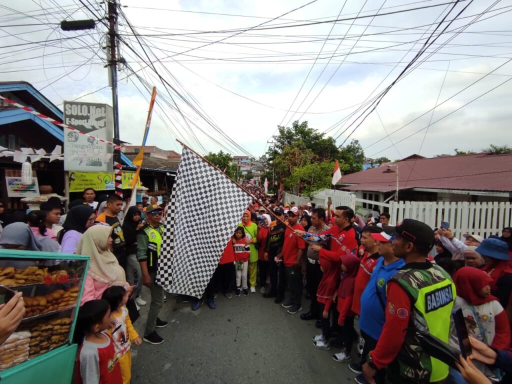 Hadiah 2 Unit Sepeda Motor di Jalan Santai Kecamatan Balikpapan Tengah