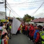 Hadiah 2 Unit Sepeda Motor di Jalan Santai Kecamatan Balikpapan Tengah