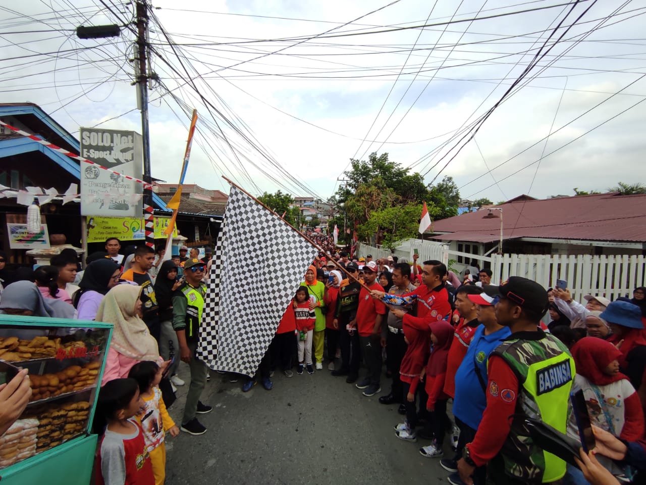 Hadiah 2 Unit Sepeda Motor di Jalan Santai Kecamatan Balikpapan Tengah
