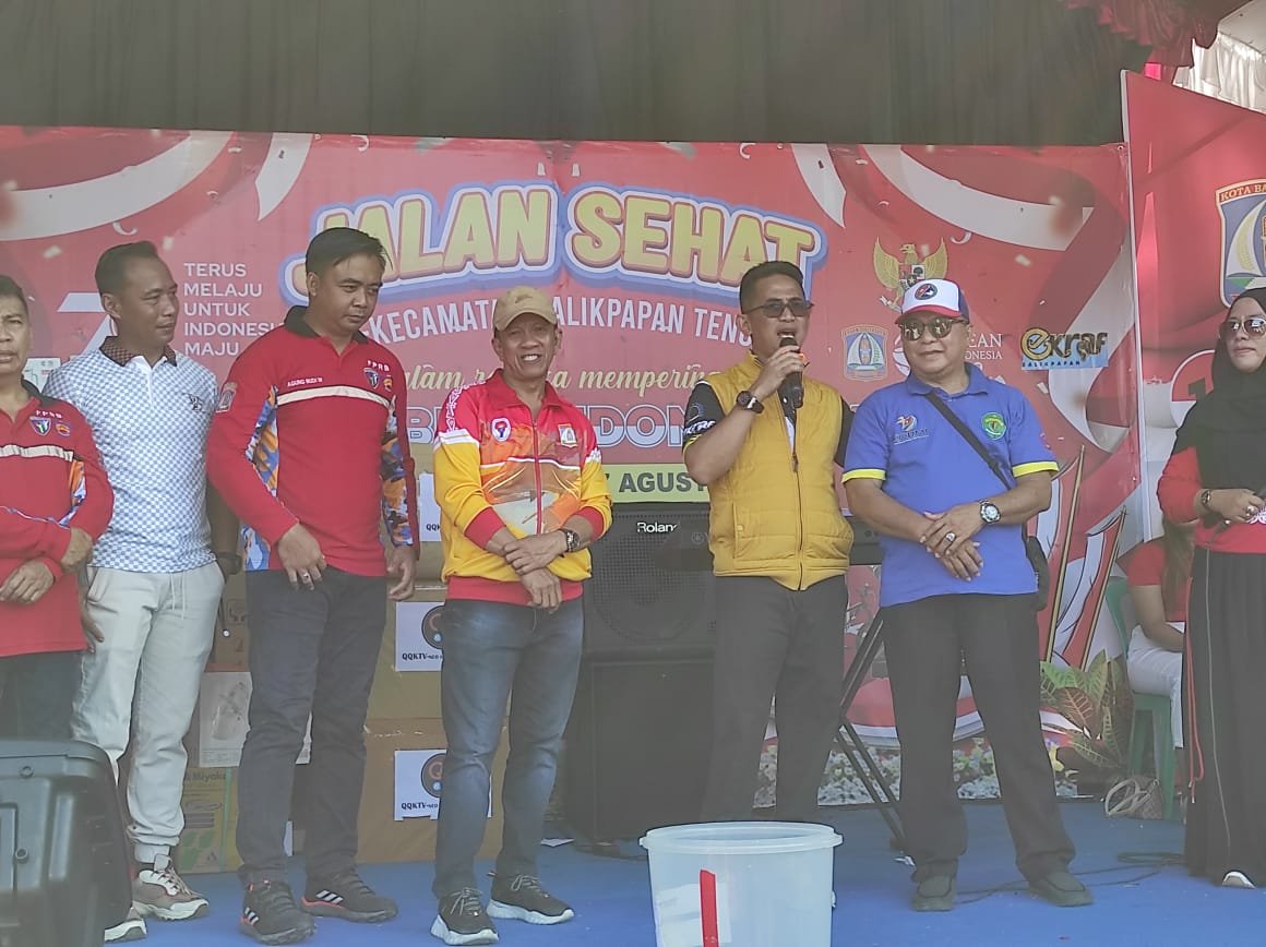 Hadiah 2 Unit Sepeda Motor di Jalan Santai Kecamatan Balikpapan Tengah