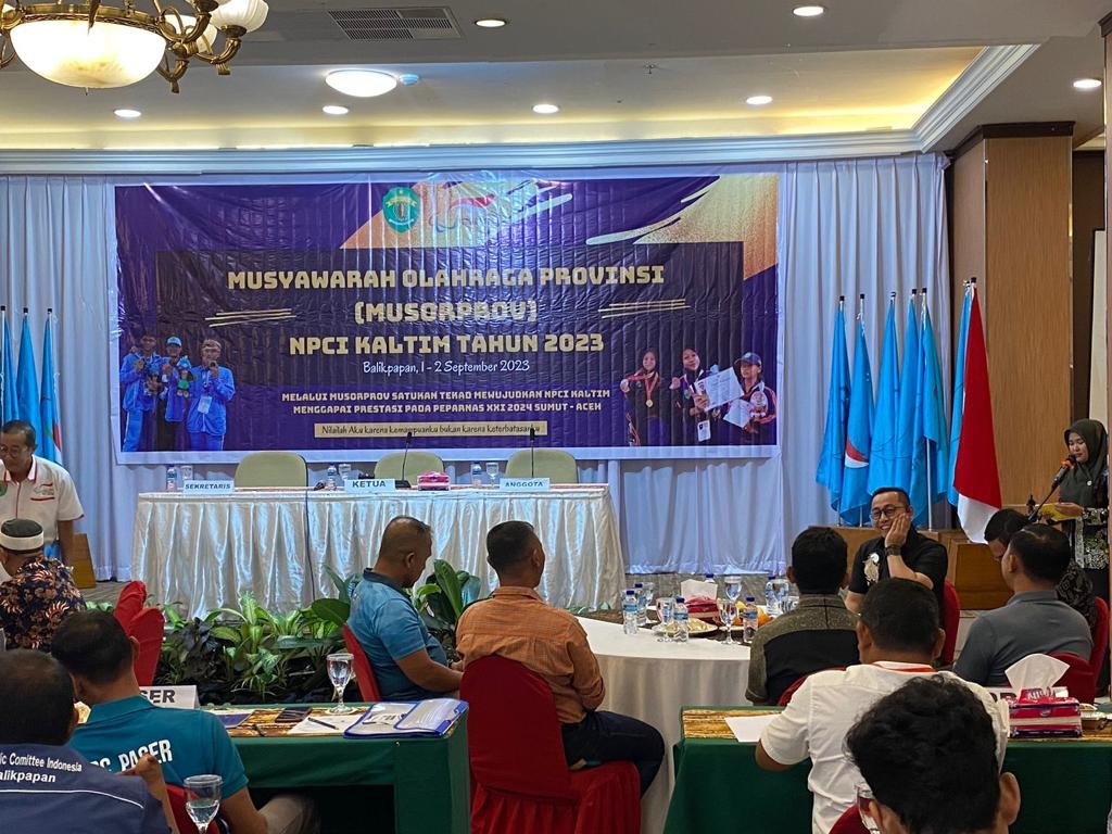 Kapolresta Balikpapan Hadiri Musyawarah Olahraga Provinsi Kaltim