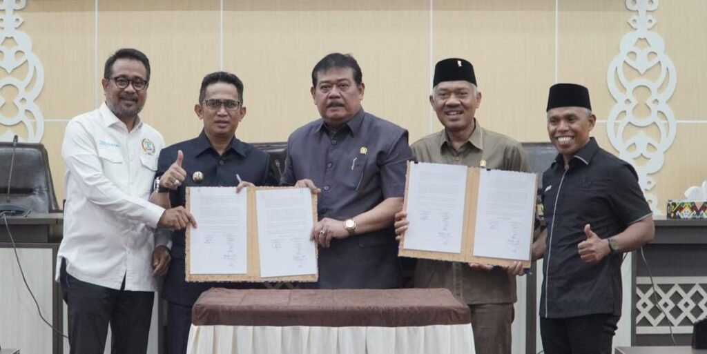 Gelar Rapat Paripurna DPRD, Kesepakatan KUPA PPAS Tahun Anggaran 2023 Antara Wali Kota dan DPRD Kota Balikpapan