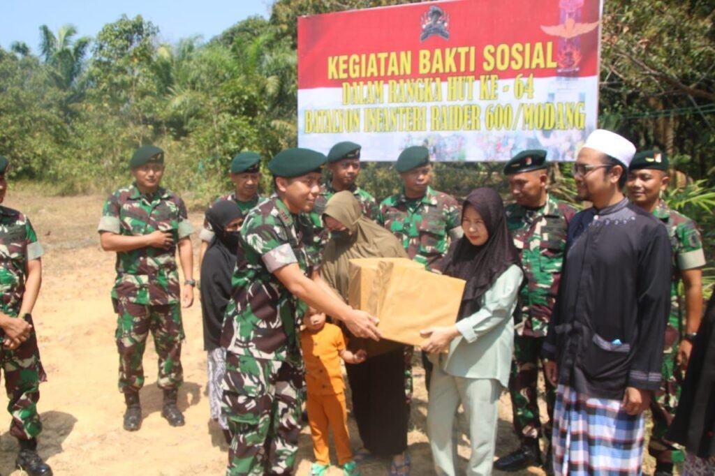 Aksi Yonif Raider 600/Modang Setelah Diusia ke 64 Tahun