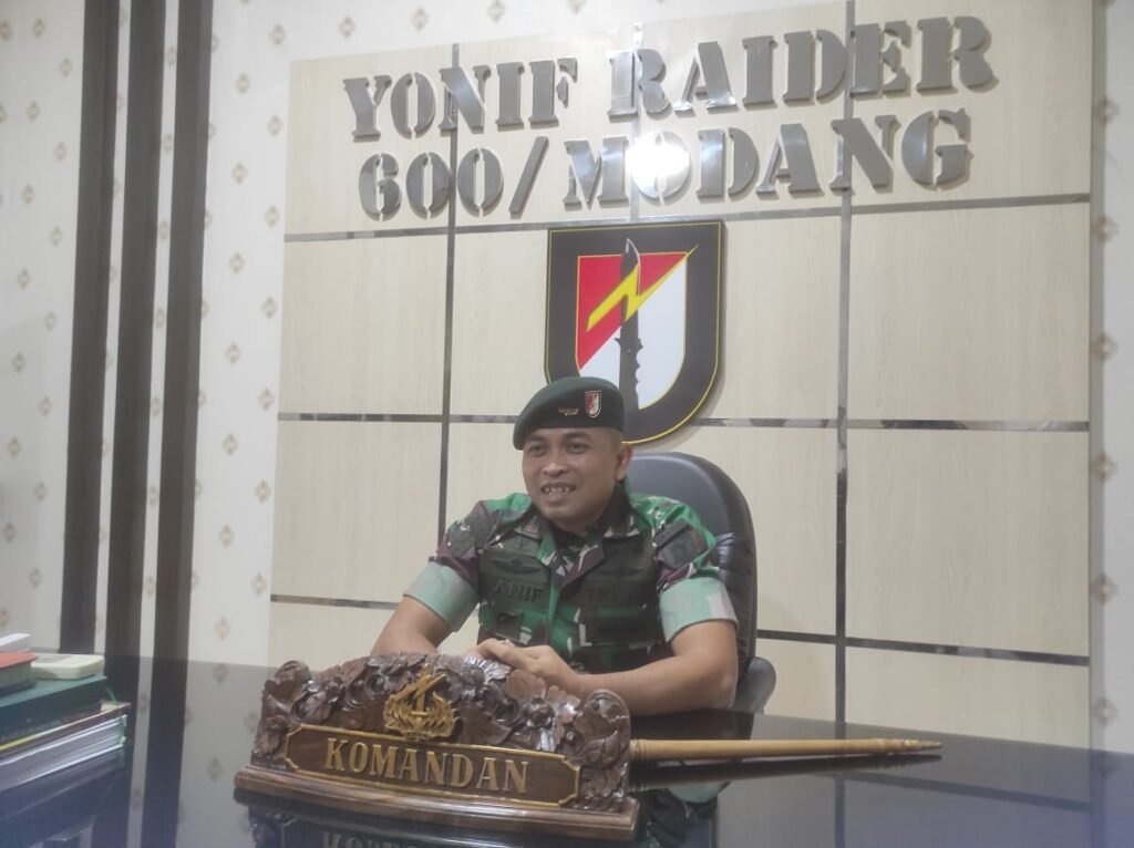 Awak Media Sambangi Mako Raider 600/Modang Pesan Kesan, DanYonif Raider 600/Modang Saat Bersama Pasukannya di Papua Selama 14 Bulan