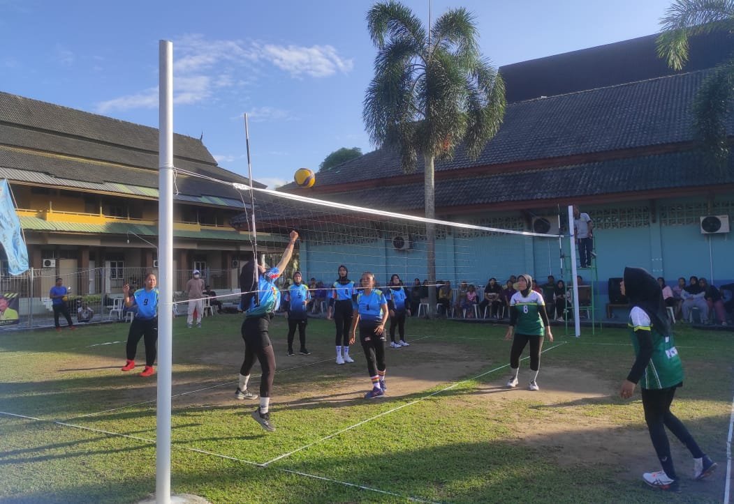 Turnamen Voli Hetifah-Suriani Cup 2023, Tim GVC Singkirkan Tim Palsu 3-0