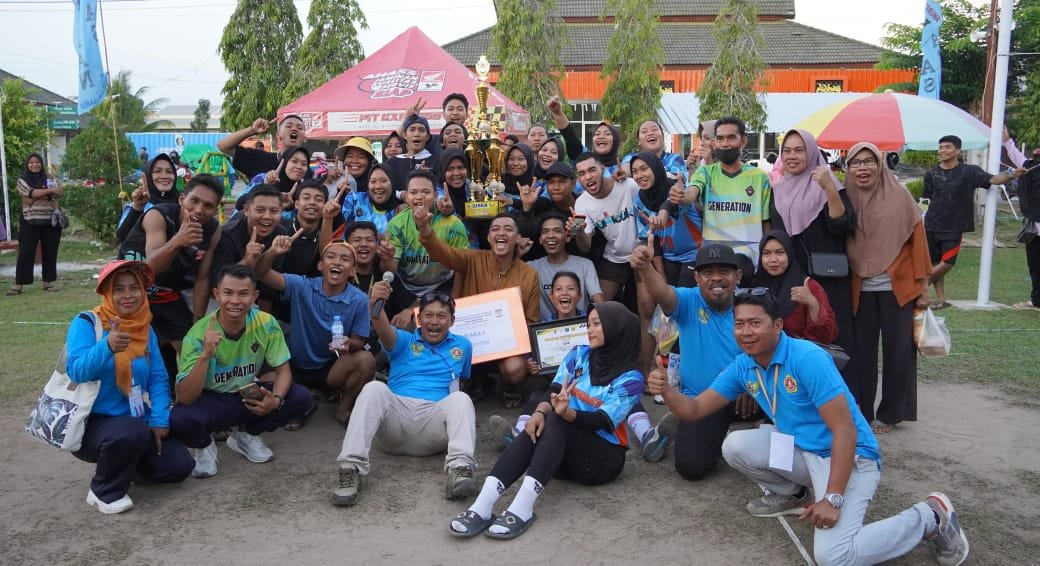 WhatsApp Image 2023 09 25 at 10.23.04 Selamat! Tim GVC Juara Bola Voli Hetifah-Suriani 2023, Kalahkan Tim Bola Voli Ladies 3-1 PROKALTIM