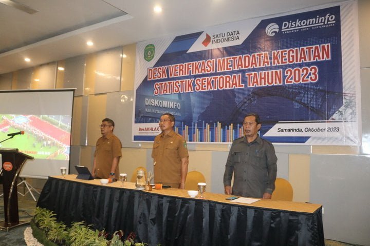Desk verifikasi metadata kegiatan statistik 2023