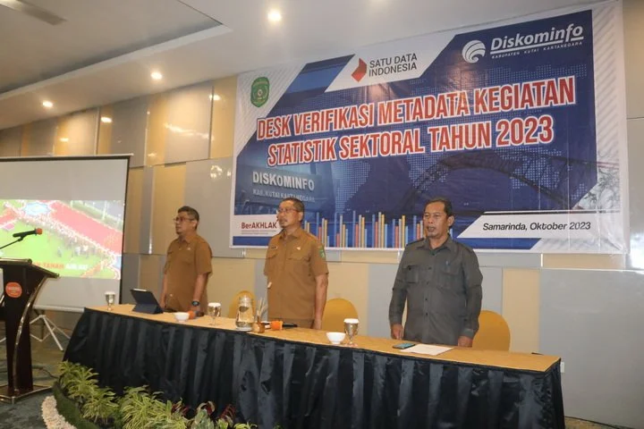 Desk verifikasi metadata kegiatan statistik 2023