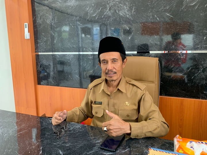 Norjali Kepala Desa Sungai Meriam Kecamatan Anggana (Foto:Ozn)
