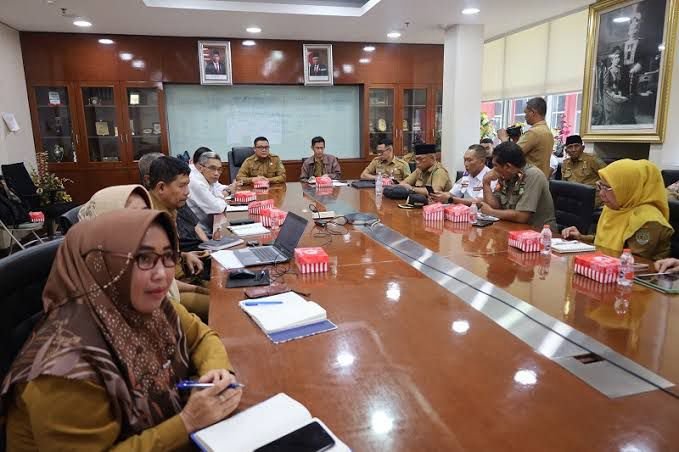 Rapat pemantapan persiapan peringatan Bulan Bhakti Gotong Royong Masyarakat (BBGRM) XX Tingkat Provinsi Kaltim (Foto Istimewa)