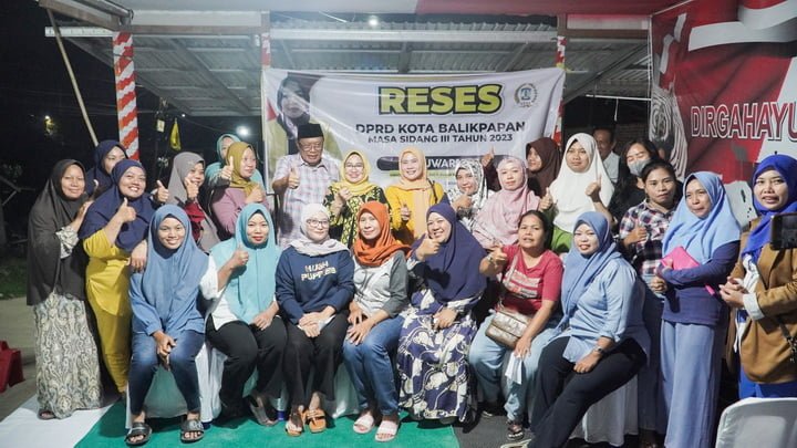 Curhatan warga dalam Reses Hj Suwarni, Anggota DPRD Kota Balikpapan terkait minimnya drainase