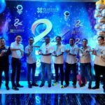 Foto berama jajaran Owner, Direktur, GM Hotel Platinum beserta tamu Direktur pengembangan Prokaltim H Djanie, Dirut Tintakaltim H Sugito, Dir Eksekutif Kadin Riqmo Kuswanto, Ustad H Jailani