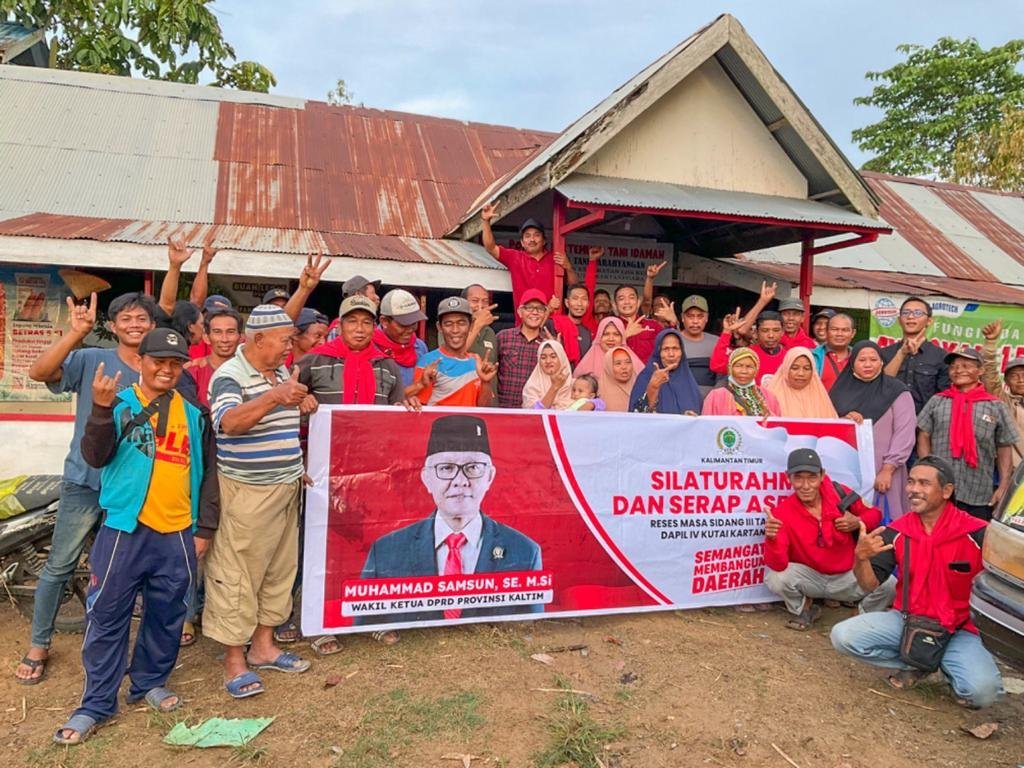 Wakil Ketua DPRD Kalimantan Timur Muhammad Samsun, menggelar Reses Masa Sidang III tahun 2023 di Kabupaten Kutai Kartanegara (Kukar).