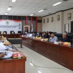 Banmus DPRD Kaltim saat melakukan rapat bersama Sekretariat DPRD Kaltim, Selasa (31/10)