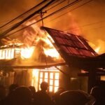 Gang Tanjung Samarinda Membara, 23 Rumah Hangus