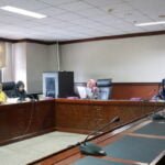 Komisi IV DPRD Kaltim bersama dengan Biro Hukum dan Dinas Kependudukan Pemberdayaan Perempuan dan Perlundaungan Anak (DKP3A) Kaltim melakukan rapat koordinasi, Kamis (2/11/2023).