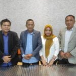 Sausan Alistya saat didampingi pengacaranya