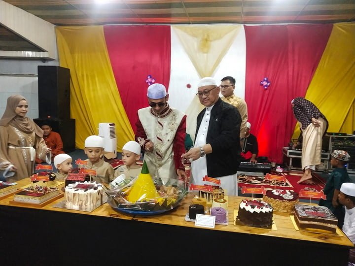 Perayaan ulang tahun ke-28 anak Al Habib Abdul Wahid yakni Habib Muhammad Syarif Bin Abdul Wahid.