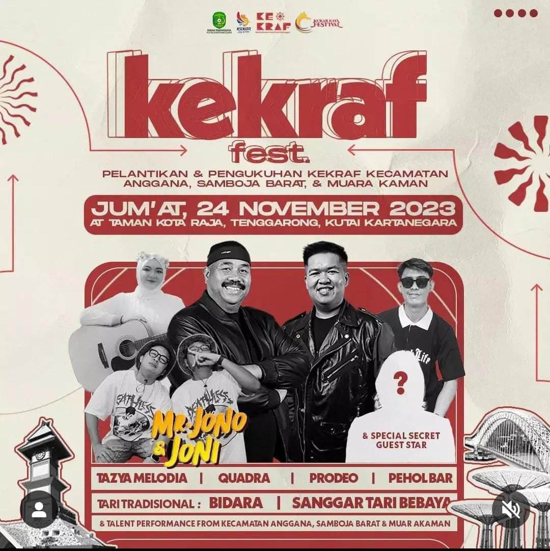 WhatsApp Image 2023 11 24 at 13.00.42 Rendi Solihin Ajak Masyarakat Padati Kekraf Fest 2023 di Taman Kota Raja PROKALTIM