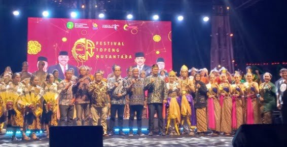 Opening Ceremony Festival Topeng Nusantara tahun 2023.