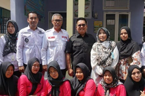 Wakil Bupati Kukar Rendi Solihin menghadiri kegiatan deklarasi desa dan kelurahan bebas stunting di Kecamatan Samboja.