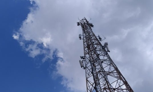 Ilustrasi Tower pemancar jaringan internet di Kukar (Istimewa)
