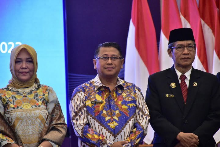 Wakil Ketua DPRD Kaltim Sigit Wibowo menghadiri Upacara Pengukuhan Budi Widihartanto sebagai Kepala Perwakilan Bank Indonesia (BI) Provinsi Kalimantan Timur