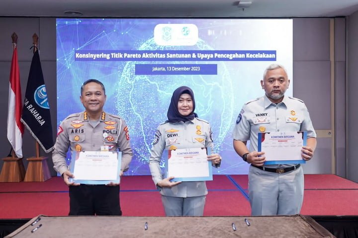 Jasa Raharja dan Korlantas Polri Gelar Konsinyering Titik Pareto Aktivitas Santunan PROKALTIM 1 Jasa Raharja dan Korlantas Polri menggelar Konsinyering Titik Pareto Aktivitas Santunan dan Upaya Pencegahan Kecelakaan lalu lintas