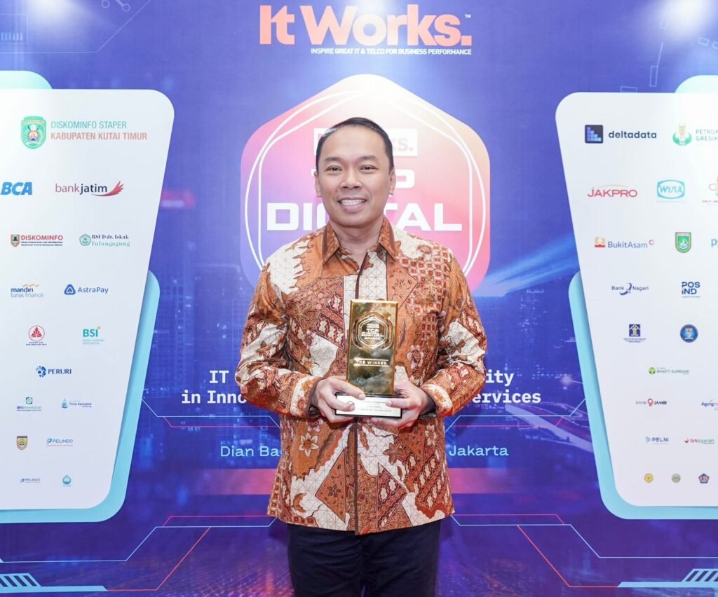 WhatsApp Image 2023 12 06 at 07.17.04 Jasa Raharja Terima Tiga Penghargaan di Ajang TOP Digital Awards 2023 PROKALTIM