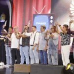 Immigration PR Of The Year Sub Kategori Best Creator (Habil Ashari), Terbaik Ketiga Immigration PR Of The Year Sub Kategori Best Leader (Adrian Soetrisno) dan Terbaik Ketiga Pengelola Media Sosial Kategori Imifluencer Sub Kategori Kantor Imigrasi Kelas I.