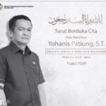 Anggota Komisi IV DPRD Kota Balikpapan, Yohanis Patiung Meninggal Dunia