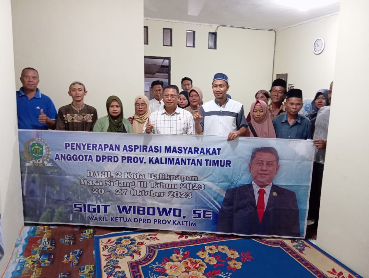 WhatsApp Image 2023 12 20 at 18.12.29 Reses di Sepinggan dan Sepinggan Raya, Sigit Wibowo Terima Berbagai Keluhan PROKALTIM