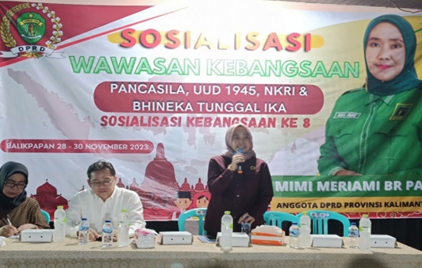 WhatsApp Image 2023 12 21 at 17.59.31 Gelar Sosialisasi Wawasan Kebangsaan, Mimi Meriami Gelar di RT 18 Muara Rapak Balikpapan PROKALTIM