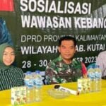 Anggota DPRD Kaltim, Siti Rizky Amalia Gelar Sosialisasi Wawasan Kebangsaan di Desa Sempayau