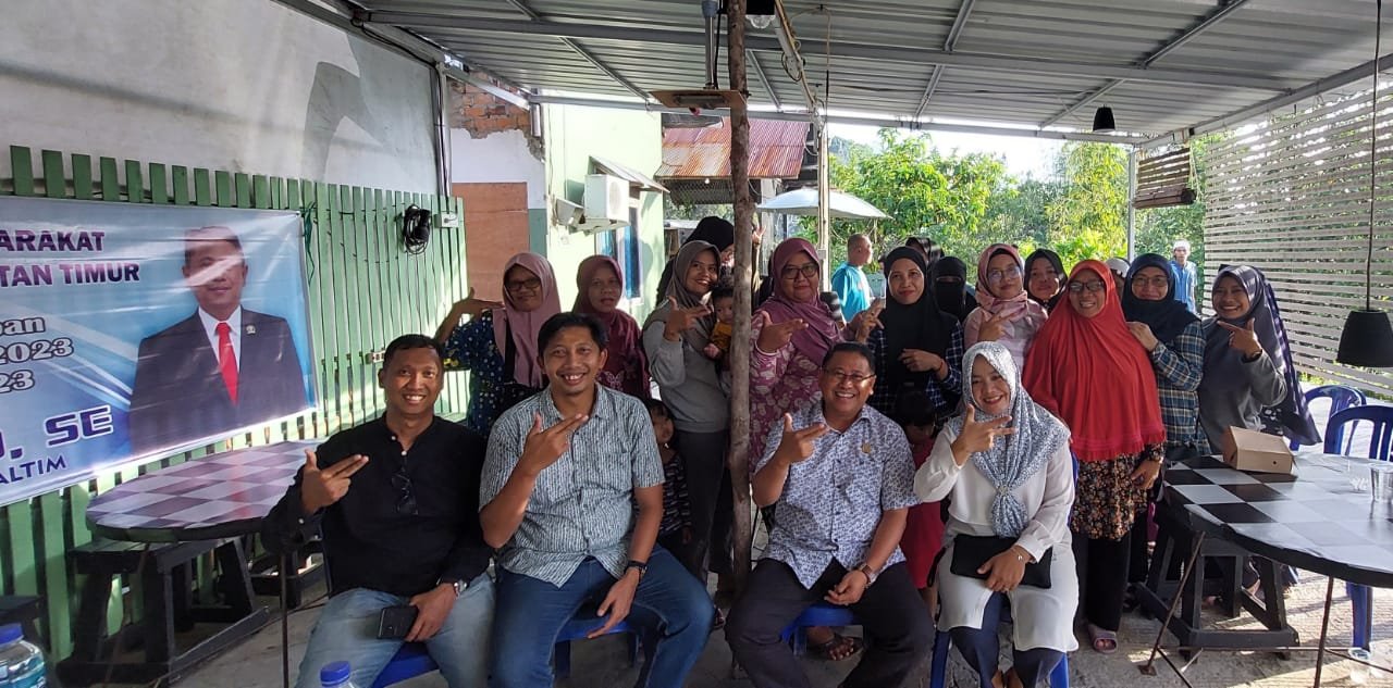 Reses Wakil Ketua DPRD Kaltim Sigit Wibowo Serap Aspirasi Warga RT 2 Telagasari Balikpapan Kota