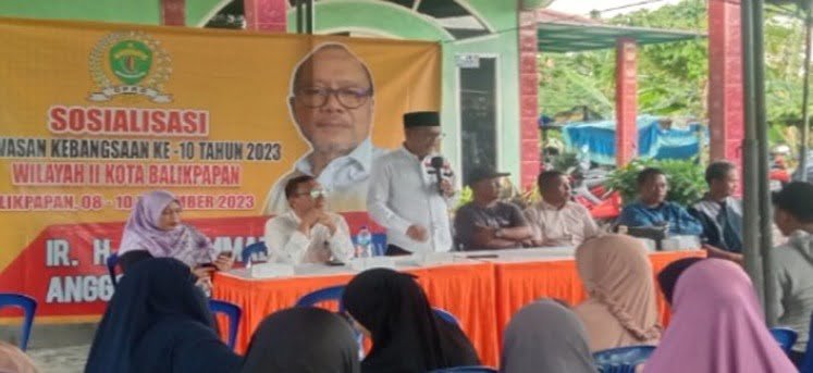 WhatsApp Image 2023 12 21 at 22.36.48 M Adam Gelar Sosialisasi Wawasan Kebangsaan, Sasar Masyarakat Tritip, Balikpapan Timur PROKALTIM