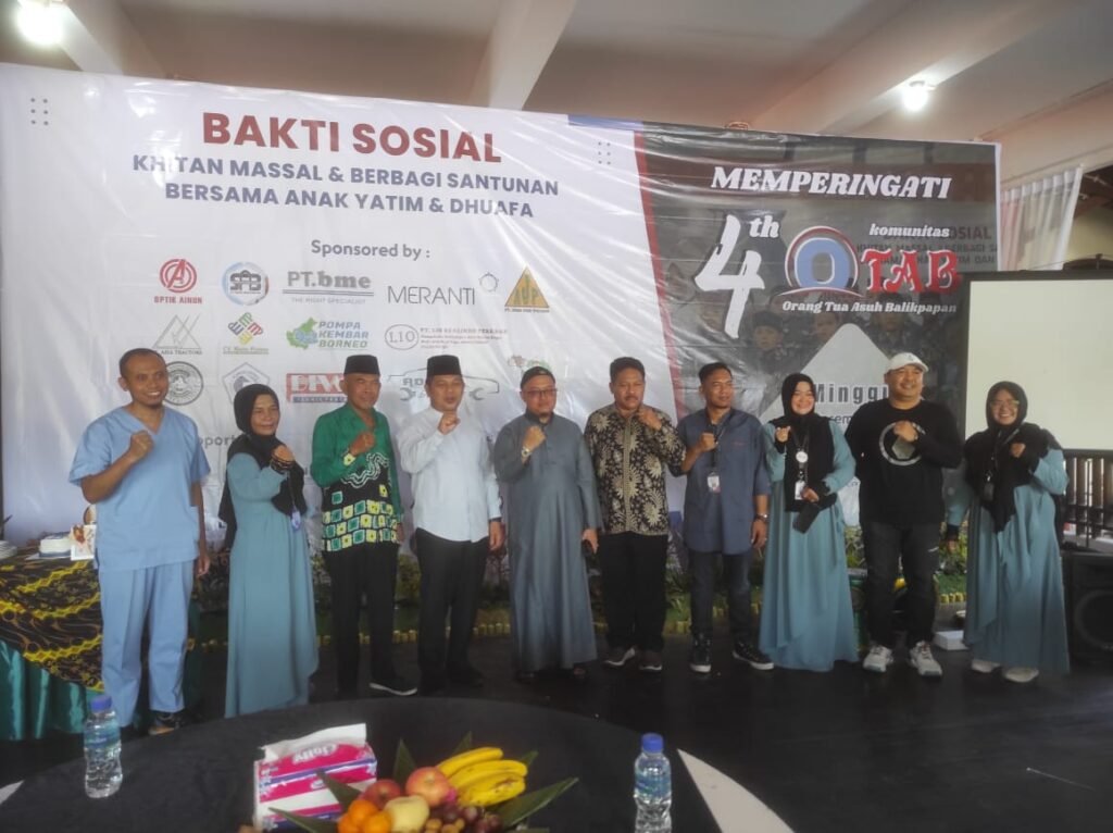 WhatsApp Image 2023 12 24 at 22.26.51 Peringati HUT ke-4, OTAB Gelar Khitanan Massal 112 Anak Serta Berbagi Santunan Bersama Anak Yatim dan Dhuafa PROKALTIM