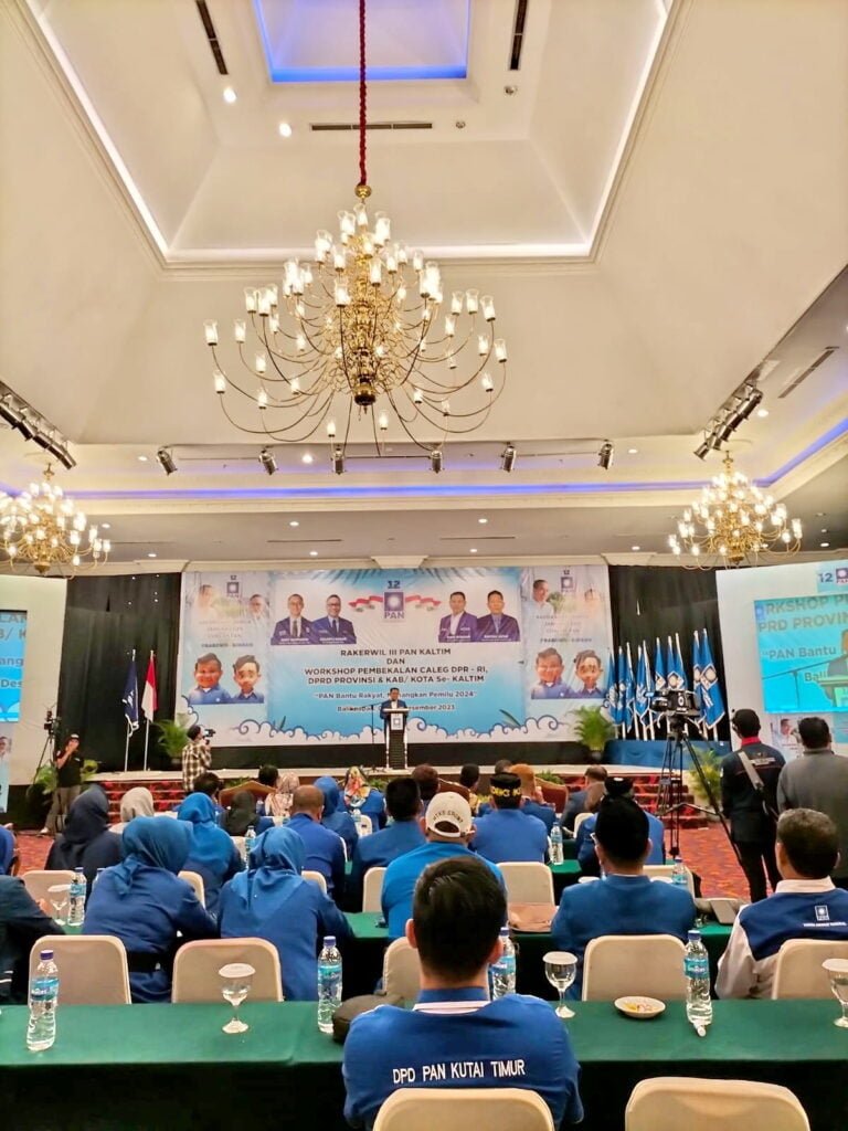 Dewan Perwakilan Wilayah (DPW) Partai Amanat Nasional (PAN) Provinsi Kalimantan Timur melaksanakan Rapat Kerja Wilayah (Rakerwil) III 2023