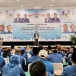 Sigit Wibowo SE dalam sambuatanya menyampaikan bahwa Rakerwil tahun ini merupakan konsolidasi pemenangan pemilu tahun 2024.