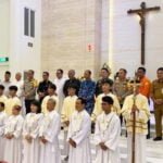 Wali Kota Balikpapan, Rahmad Mas'ud bersama unsur Forum Koordinasi Pimpinan Daerah (Forkopimda) Kota Balikpapan melakukan peninjauan ke sejumlah gereja di Kota Balikpapan,