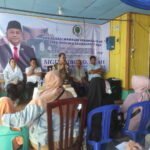 Wakil Ketua DPRD Kaltim Sigit Wibowo, Sosbang yang ke-9 di halaman rumah Aminah di Jalan Ahmad Yani, No 68 RT 18 Kelurahan Gunung Sari Ulu (GSU)
