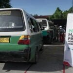 Antrean kendaraan membeli Pertalite dengan harga khusus di jalur khusus yang telah disediakan pada SPBU yang berpartisipasi/Istimewa