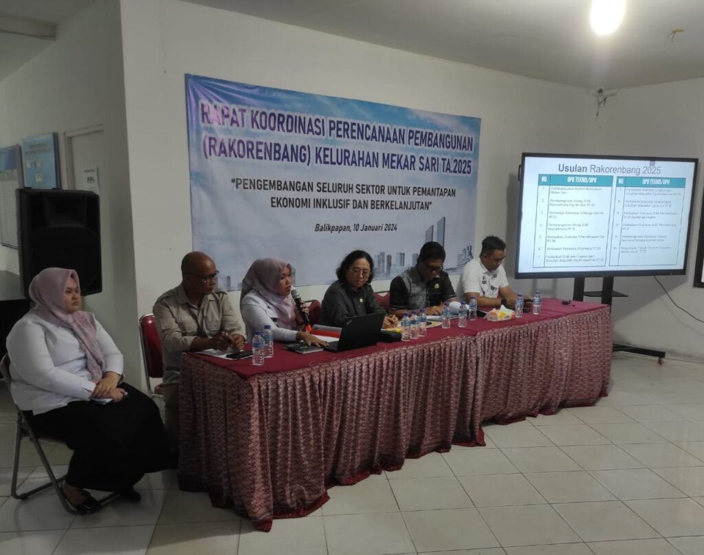 WhatsApp Image 2024 01 11 at 22.16.46 Pembangunan Kantor Kelurahan Mekar Sari Menjadi Prioritas Rakorenbang Kelurahan Mekar Sari PROKALTIM