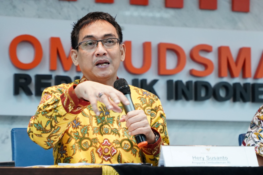 Anggota Ombudsman RI, Hery Susanto